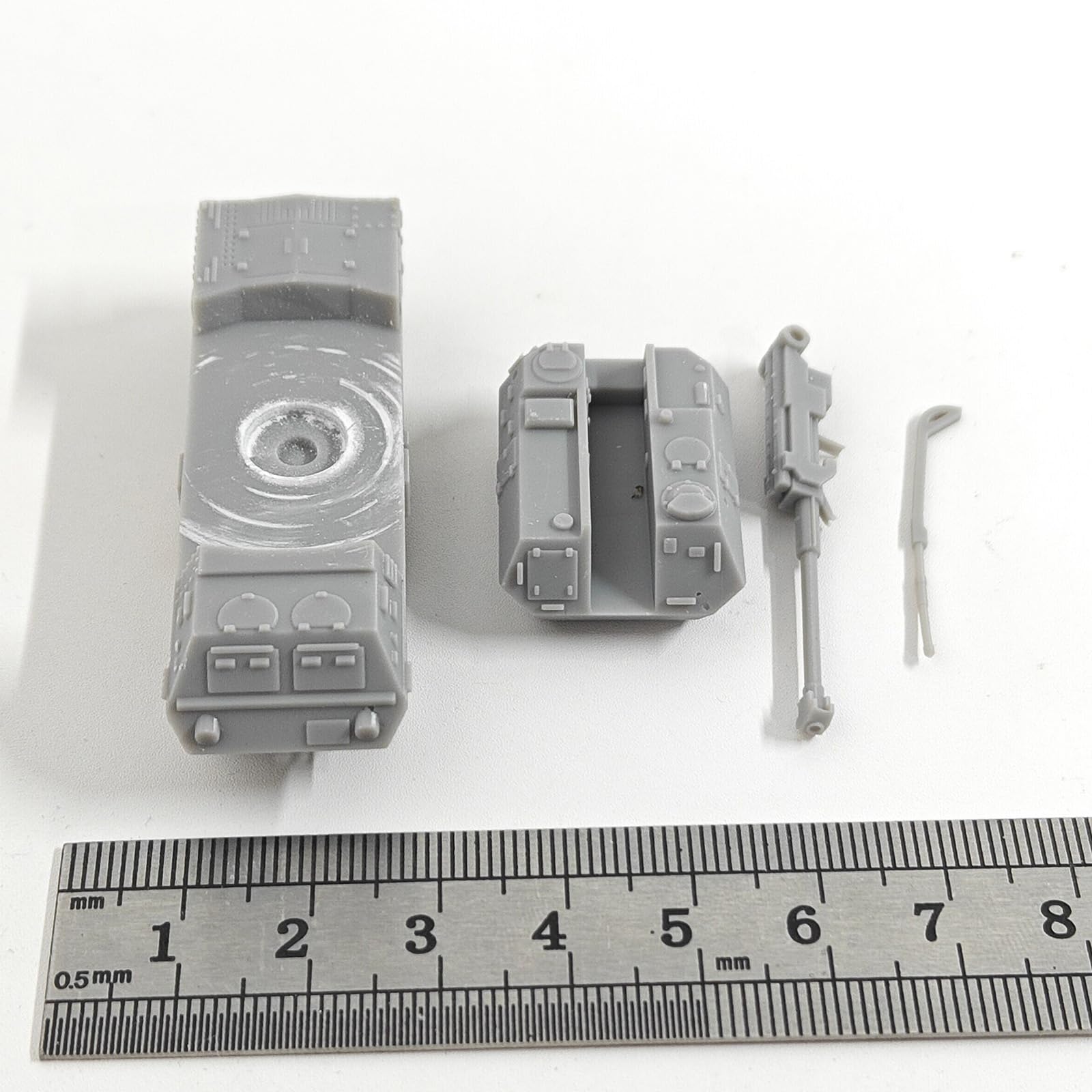 5 Unidades Howitzer Autopropulsado Checoslovaco Dana 152mm “ShKH Vz.77 Dana” Escala 1:144 De Modelo 3D De Resina para Coleccionistas