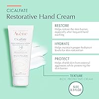 Vista 2 de Avène Crema de manos Cicalfate, loción nutritiva intensa para manos secas y agrietadas, 3.3 onzas