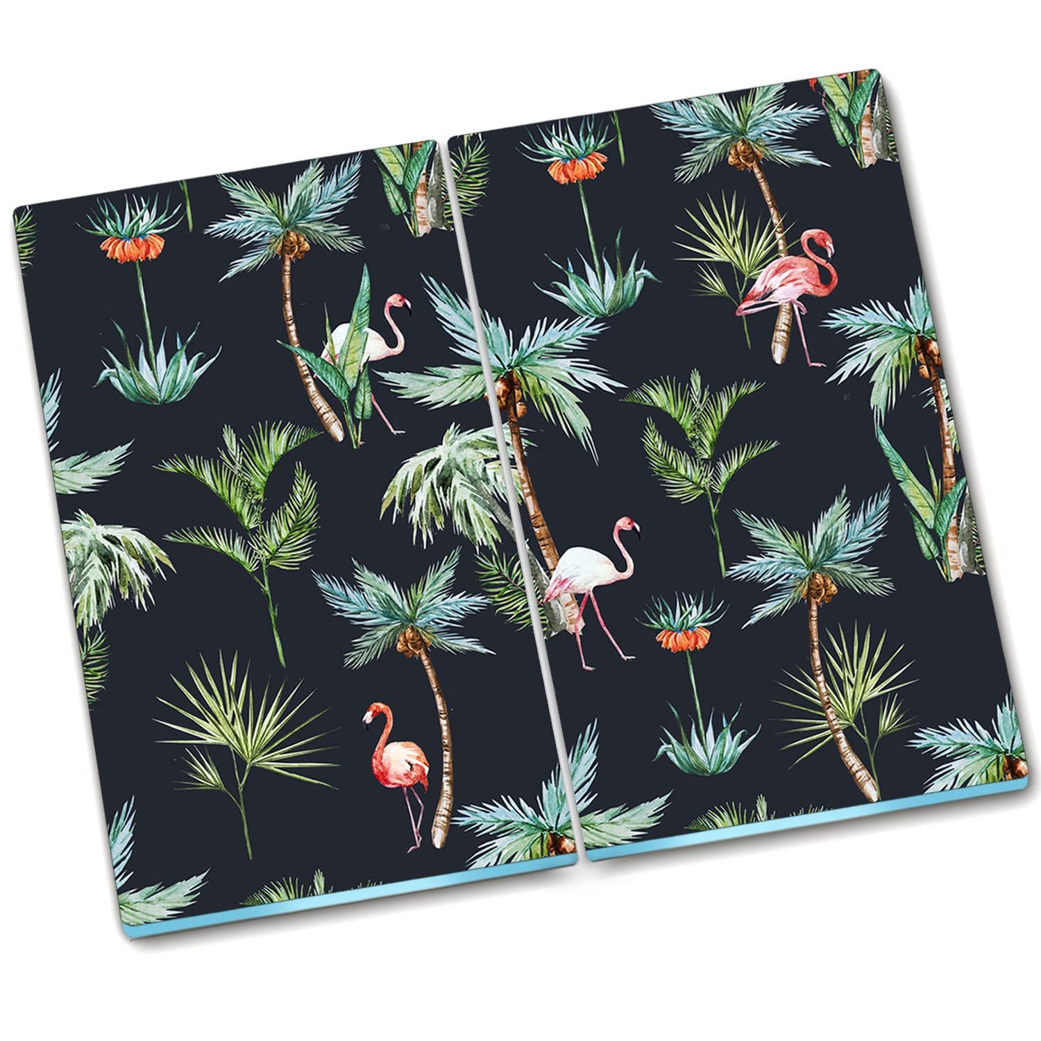 Planches à découper verre Décormat et plaque de protection de poêle 2x30x52 cm