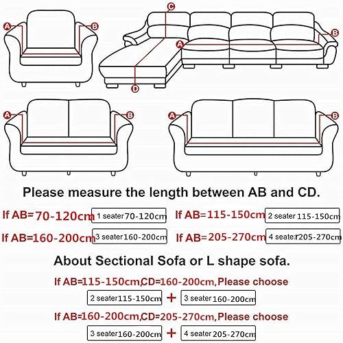 Miniatura 7 de DH-LINK Funda de sofá de felpa para sofá de 3 cojines, funda de terciopelo elástica para silla reclinable, funda protectora de muebles (verde