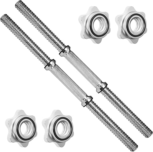 Miniatura 12 de A2ZCARE - Agarraderas estándar de mancuernas, agarraderas de mancuernas de 1", agarraderas ajustables de mancuernas de 1" en pares, se ajustan a E.