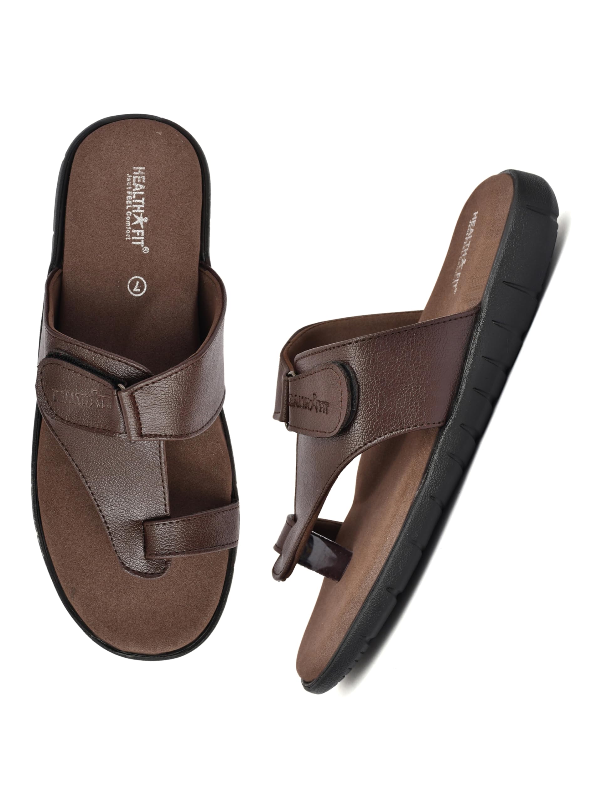 HEALTH FIT Diabetic & Orthopedic/Doctor Slippe Soft comfortable with Arch Support Slipper/Men's Footwear