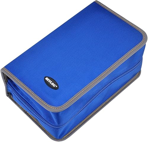 Miniatura 6 de Funda para CD y DVD, capacidad de 128 unidades, almacenamiento de DVD, soporte para discos de CD, estuche de CD, carteras VCD, estuche para medios