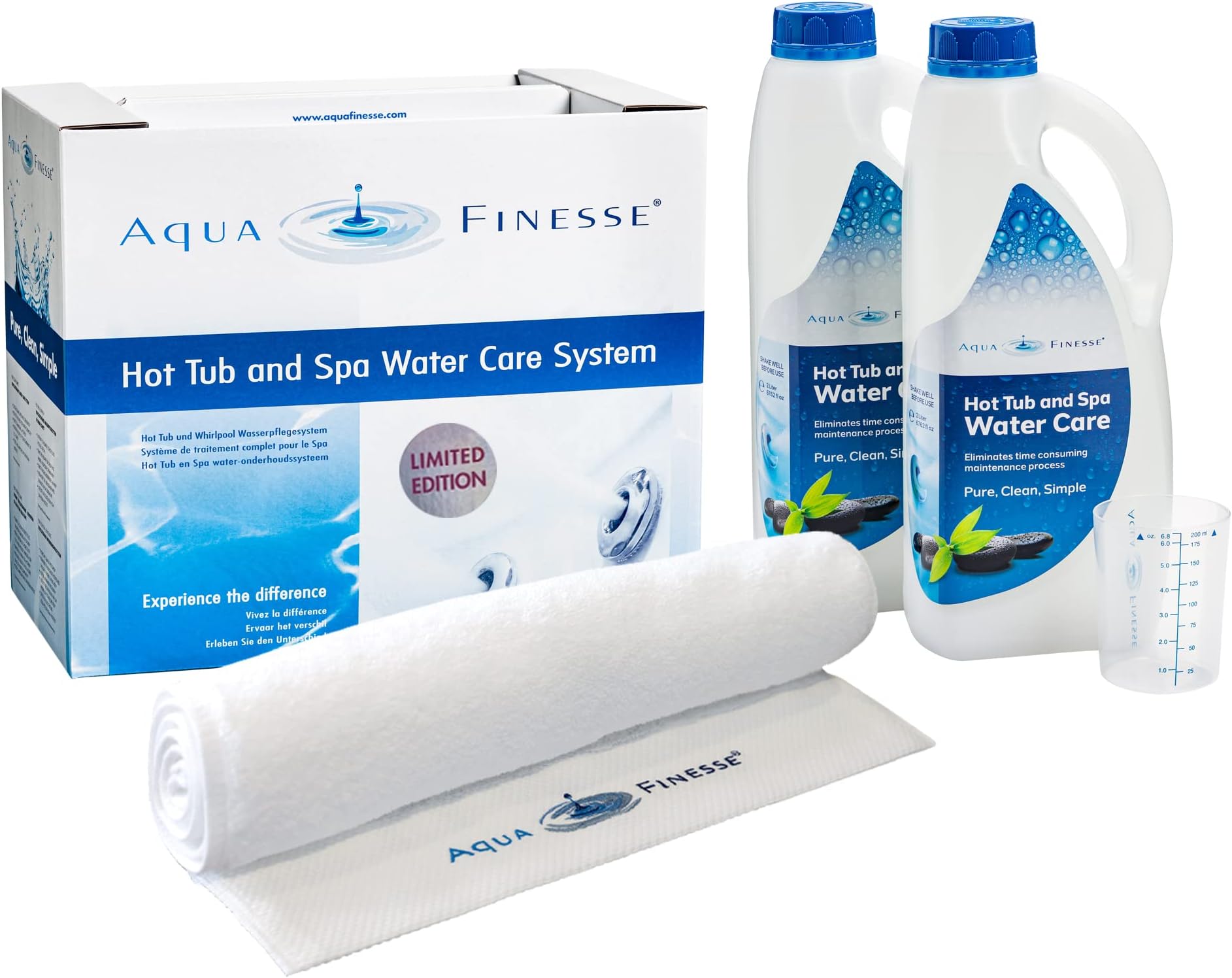 PoolSpezi Aquafinesse Boîte pour jacuzzi et spa avec granulés de chlore