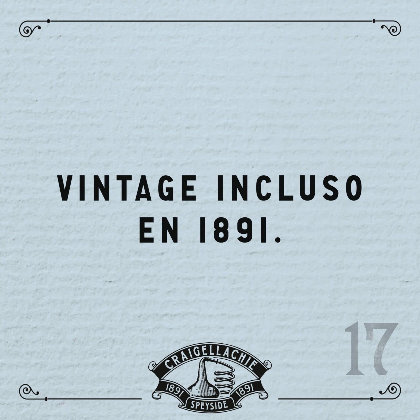 Craigellachie 17 Años Speyside Scotch Single Malt Whisky, 46 % vol., 700 ml, con estuche de regalo, Whisky terminado en barricas de jerez y bourbon, 70 cl