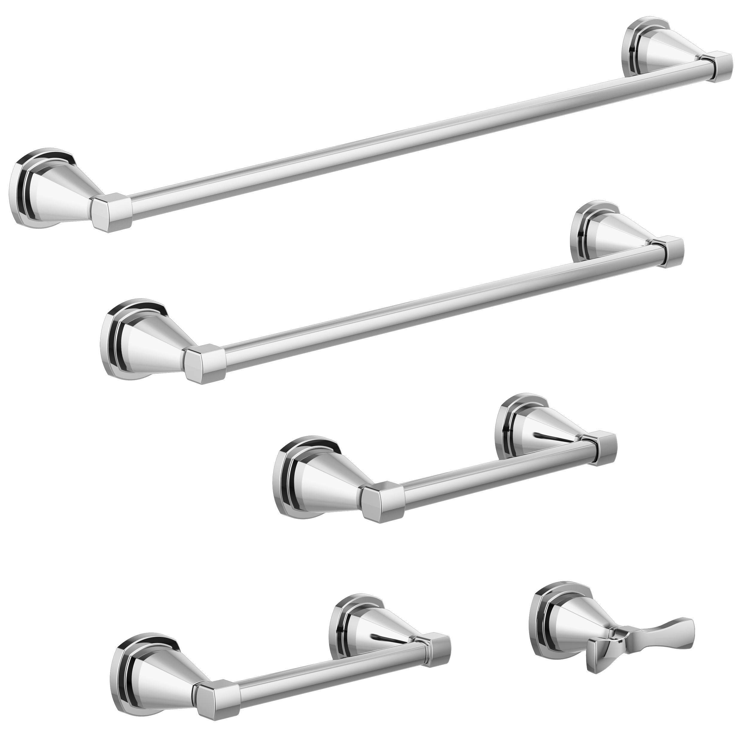 Delta Faucet 77608 Stryke Mini Towel Bar, 8 inch, Chrome - Amazon.com