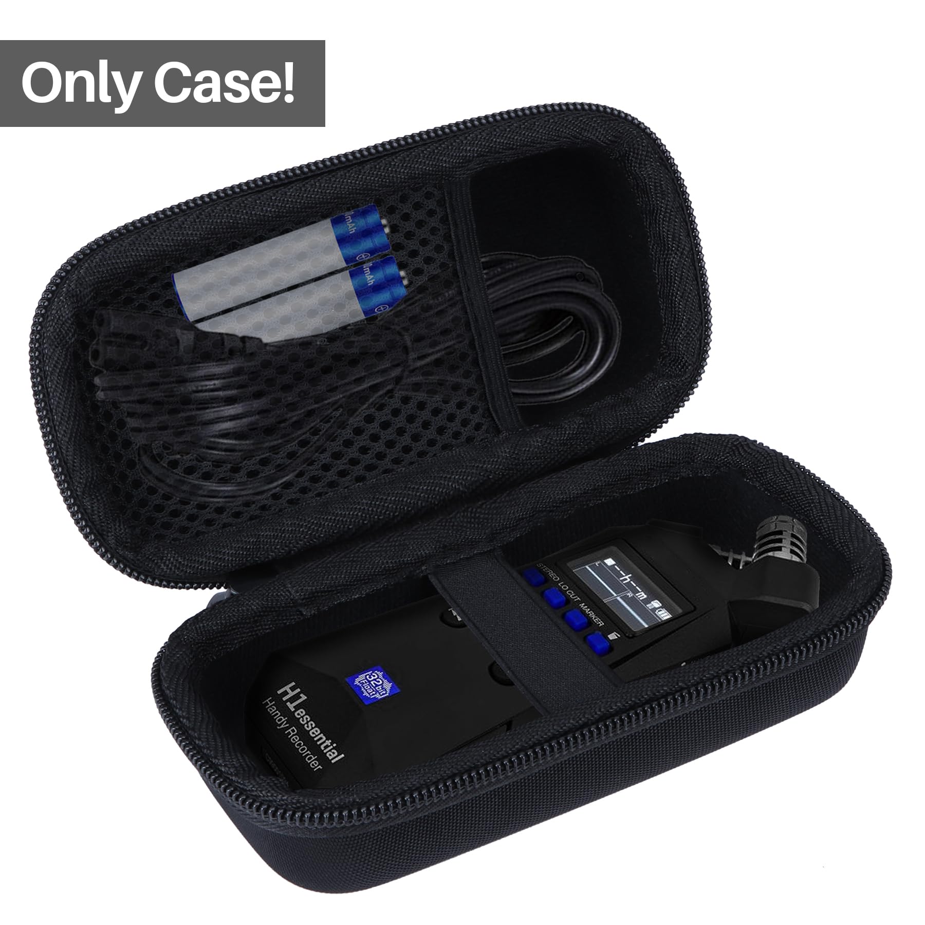 Lebakort Duro Caja Estuche Funda para Zoom H1n / Zoom H1essential Grabadora Portátil Estéreo