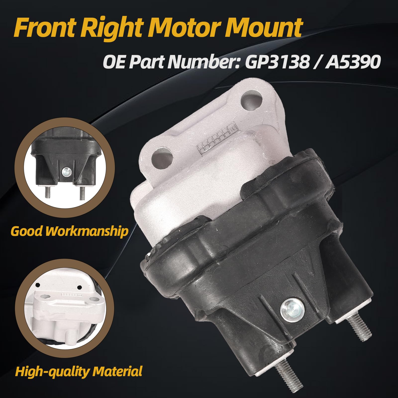 Amazon.com: Engine Motor and Transmission Mount kit Fit for Dodge 