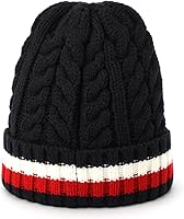 Vista 3 de Tommy Hilfiger Sombrero de puño Global Cable, Desert Sky