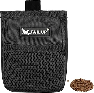 Small Dog Treat Bags, Dog Treat Pouch Puppy Dog Training Pouch Dog Treat Pouch with Waist Belt Clip Hands-Free Walking Dog Treat Pouch Puppy Treat Snack Bag Dog Treat Carrier for Dog Training