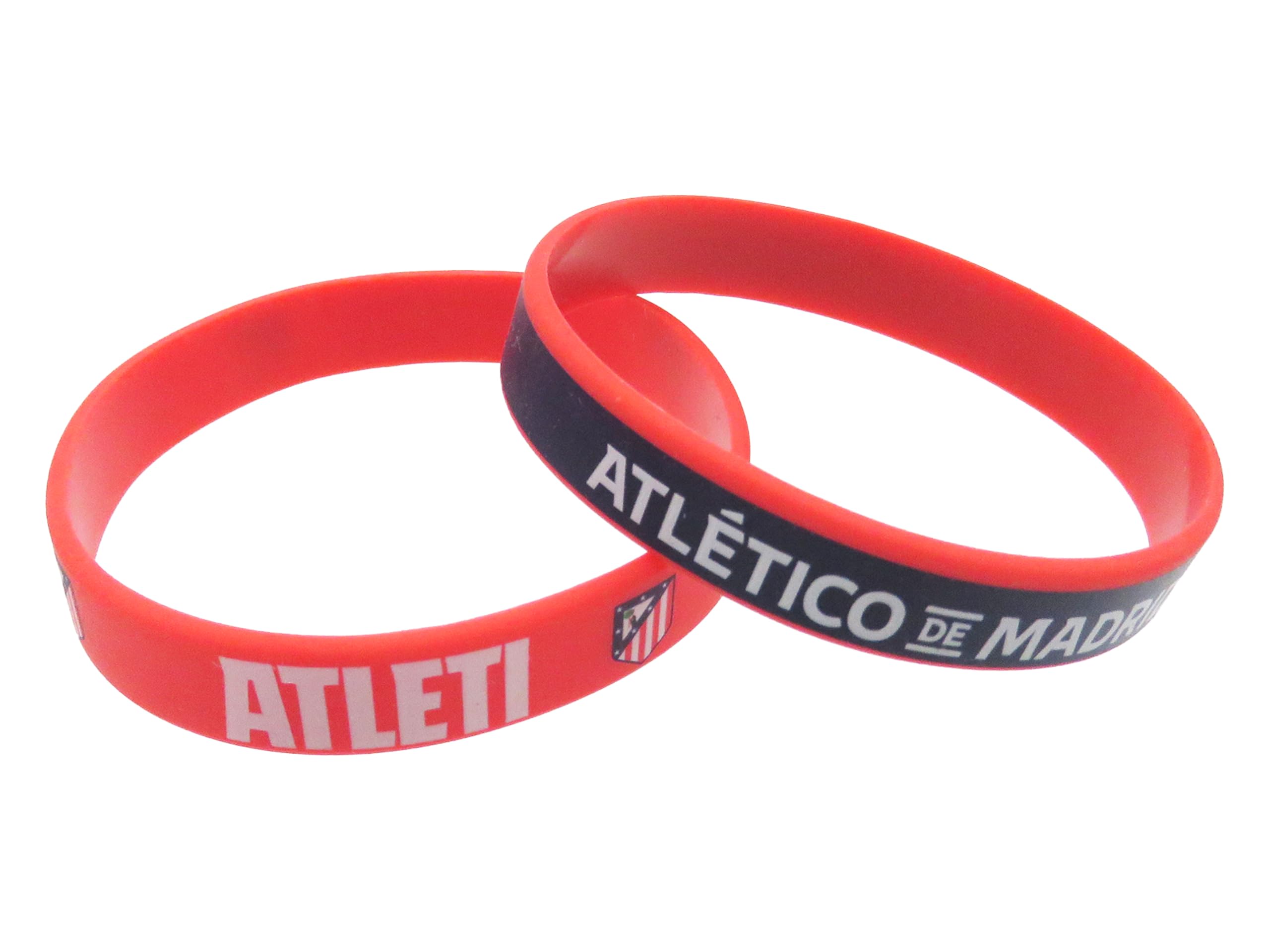 CYPBRANDS Atlético de Madrid, Pulsera, Complementos, Pulsera de Silicona, Producto Oficial