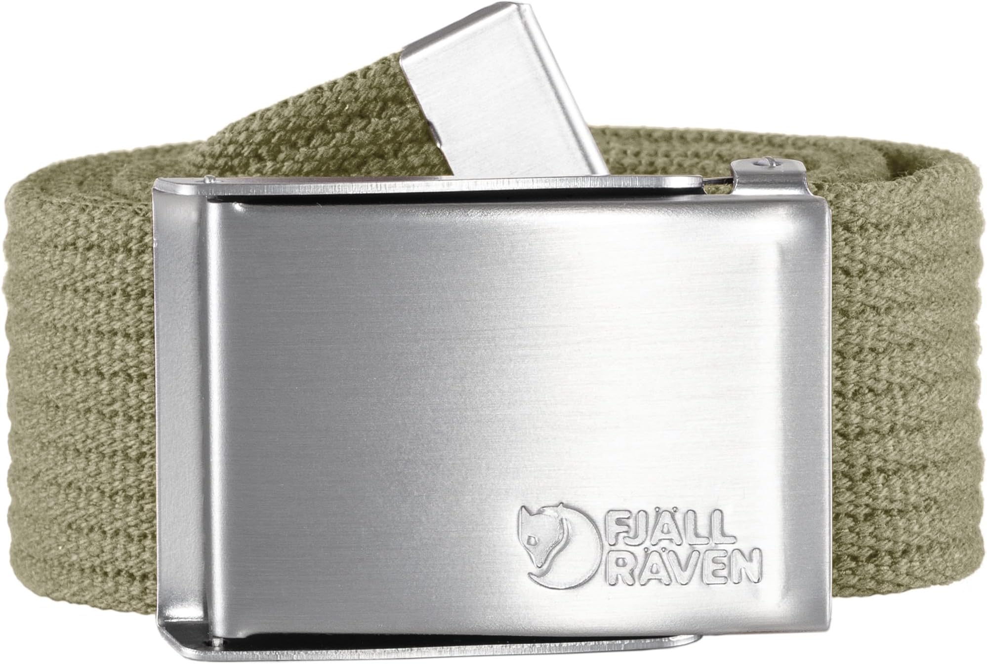 Fjällräven Canvas Belt - Durable Webbing, Adjustable Buckle, Classic Style - Hiking, Travel