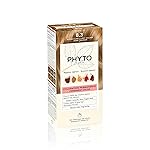 PHYTO Phytocolor Permanent Hair Color, 8.3 Light Golden Blonde, with Botanical Pigments, 100% Grey Hair Coverage, Ammonia-free, PPD-free, Resorcin-free, 0.42 oz.