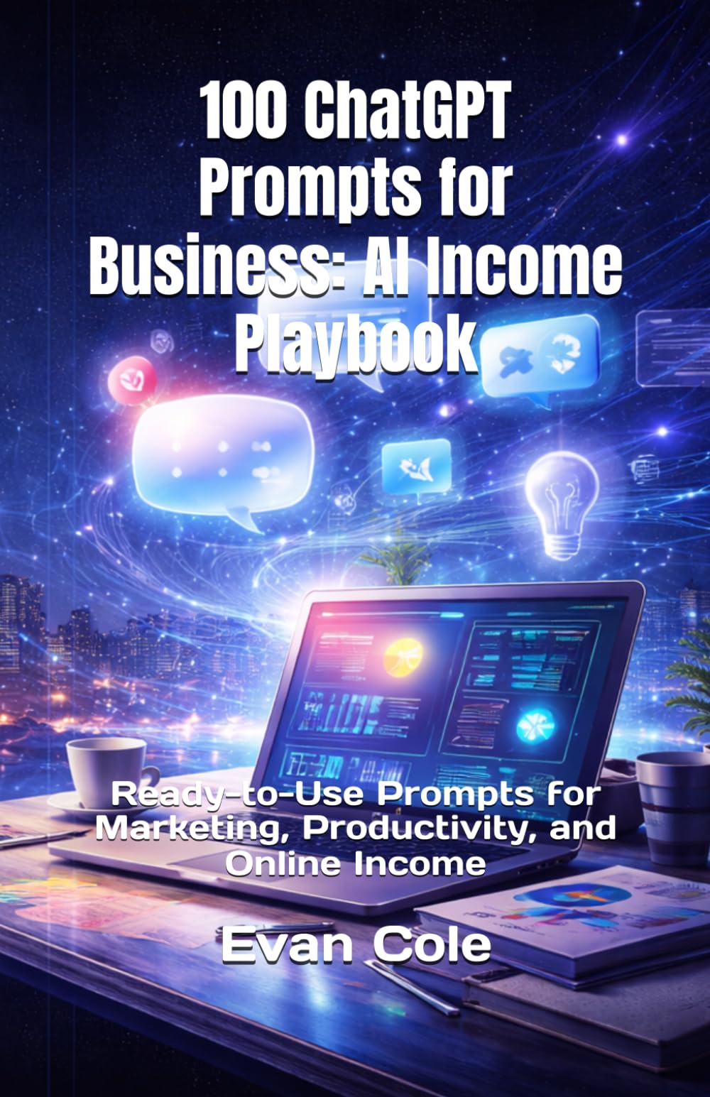 100 ChatGPT Prompts for Business: AI Income Playbook: Ready-to-Use Prompts for Marketing, Productivity, and Online Income (AI Income Playbook Series)