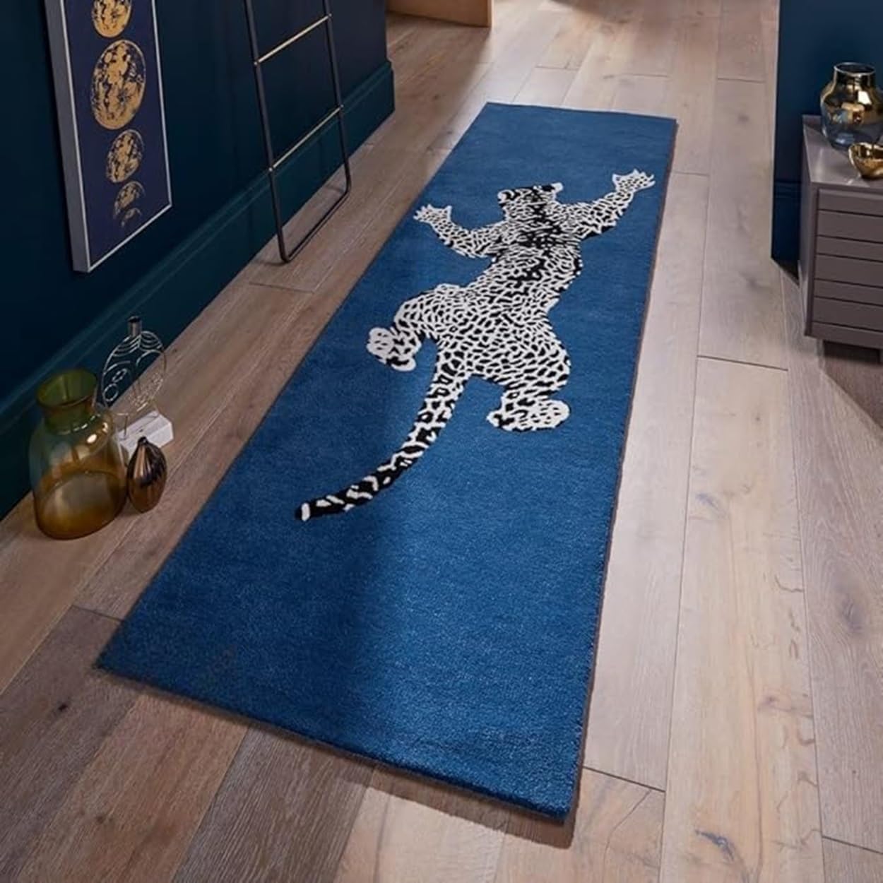 Buy Chula Vista Handmade Tiger Wool Area Rug – Modern Animal Print