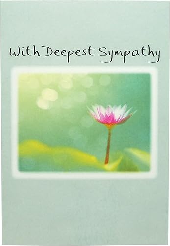 Miniatura 9 de Blue Mountain Arts Surtido de tarjetas de condolencia: 2 tarjetas de felicitación únicas con palabras de comodidad para enviar tus condolencias más