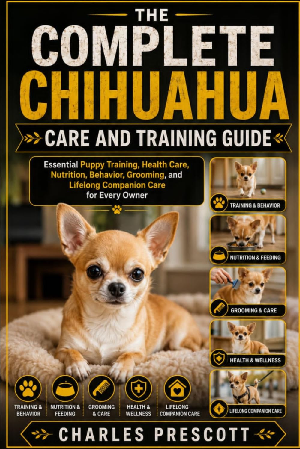 THE COMPLETE CHIHUAHUA CARE AND TRAINING GUIDE: Essential Puppy Training, Health Care, Nutrition, Behavior, Grooming, and Lifelong Companion Care for Every Owner