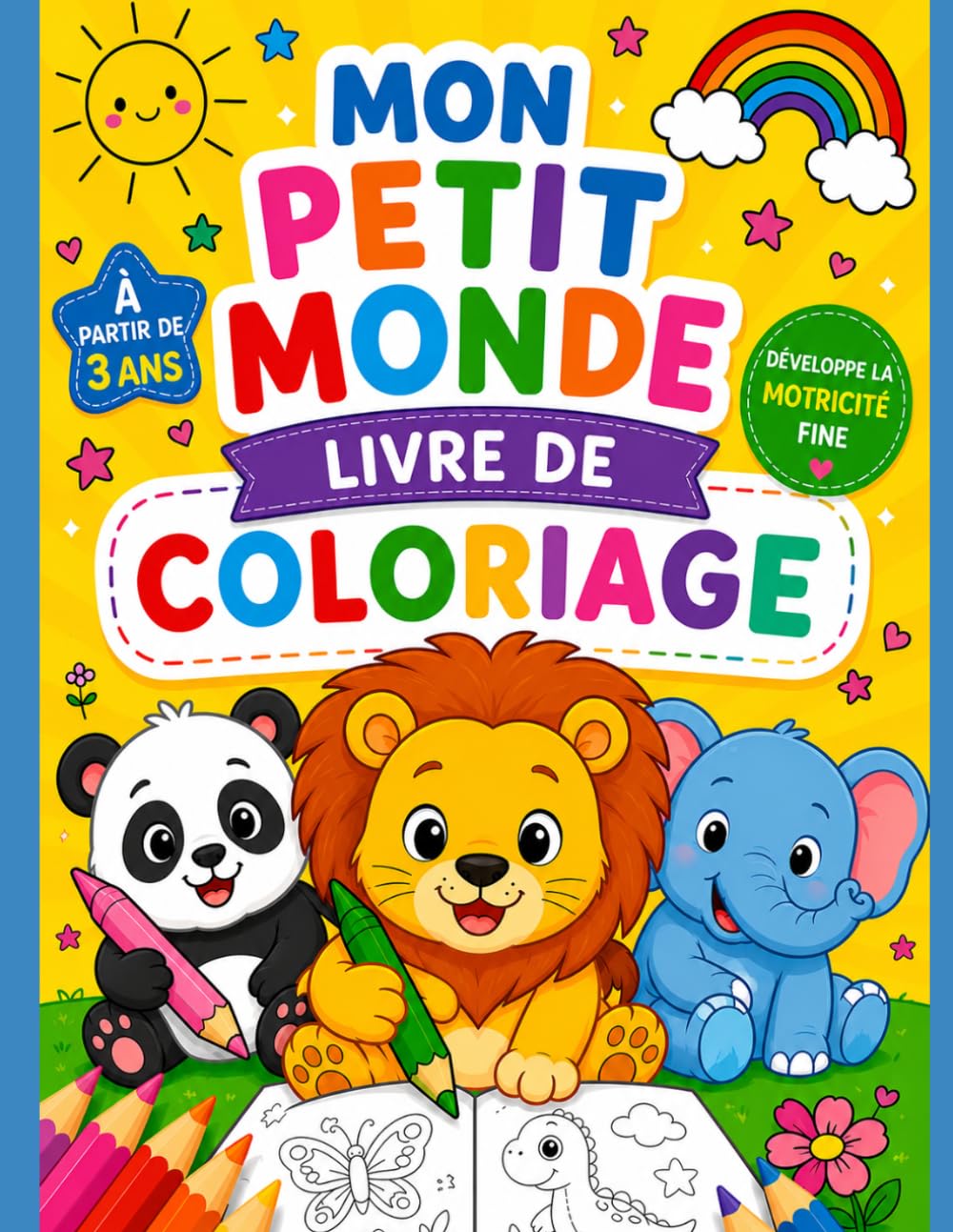 Livre de coloriage pour enfants et adultes