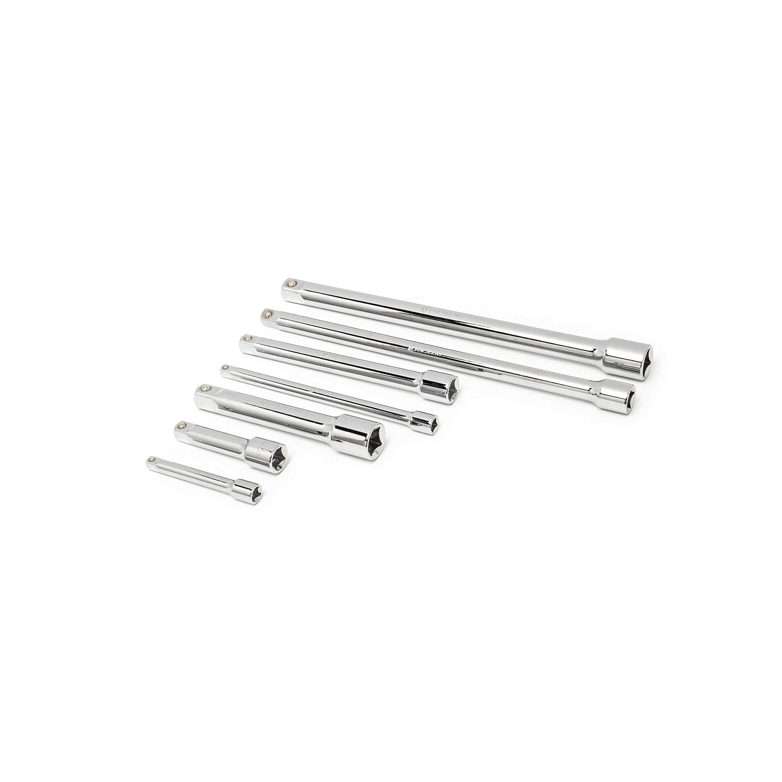 Crescent CTK16 - Juego de accesorios para llaves de vaso de 16 piezas de 1/4", 3/8", 1/2" y 3/4"