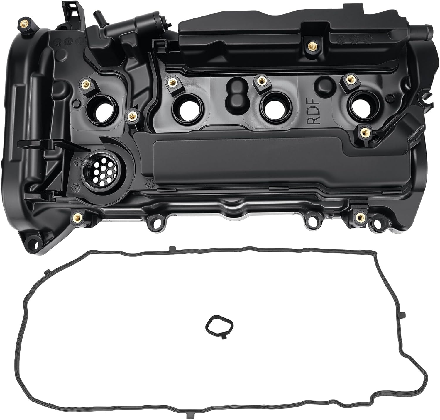 12310-RDF-A01 Engine Valve Cover with Gasket for 2015-2019 Honda CR-V, 2013-2017 Accord 2.4L Replacement 12310RDFA01 123105A2A01 123105-A2A-01