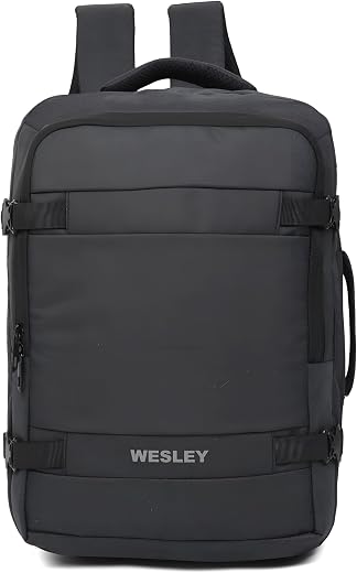 Wesley Luxur 45 Ltrs Overnighter Expandable Travel Laptop Backpack, Flight Cabin Approved Carry On with 16 inch Laptop Com...