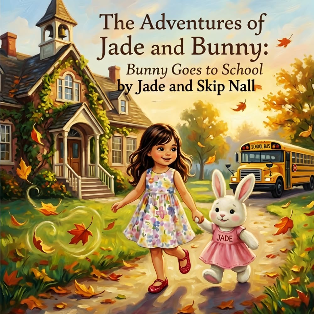 The Adventures of Jade and Bunny Book Four: Bunny Goes to School: A Gentle Story About Imagination, Friendship, and Love (Ages 2–8)