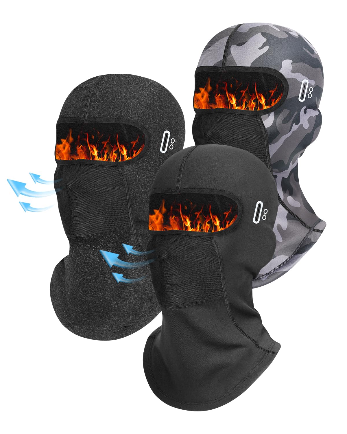 Balaclava Ski Mask for Men Women Fleece Winter Face Mask for Cold Weather Skiing Snowboarding Motorcycle Riding Outdoor Work