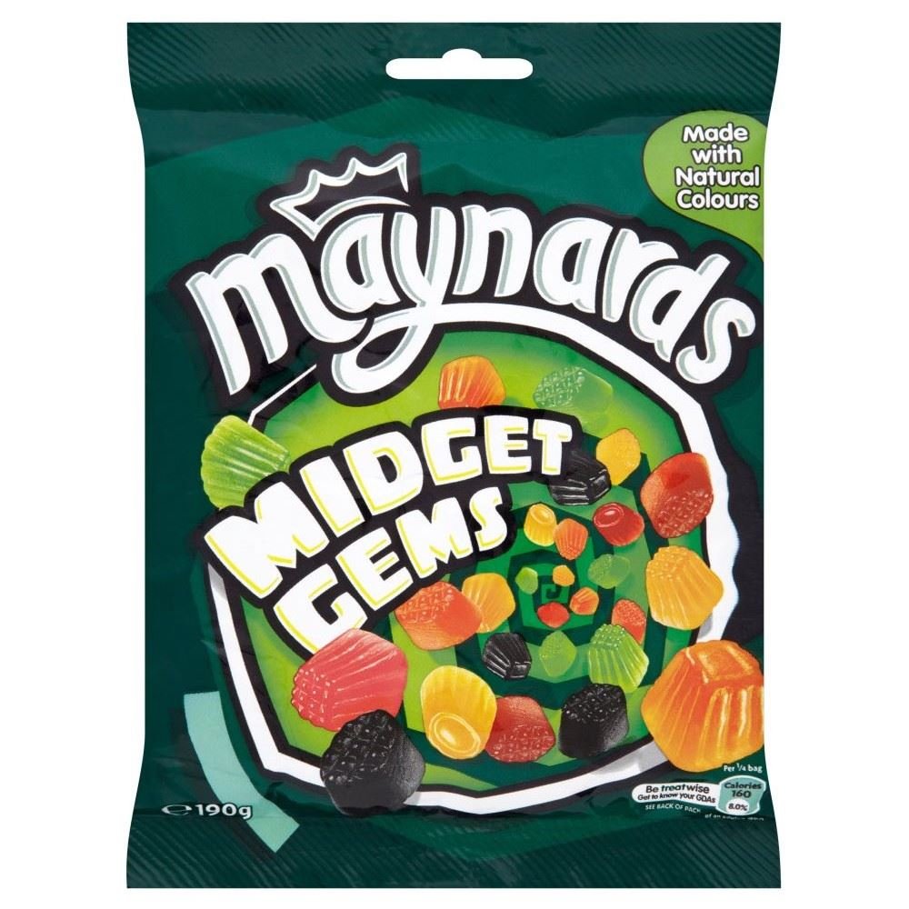 Maynards Midget Gems (190g) - Pack of 6