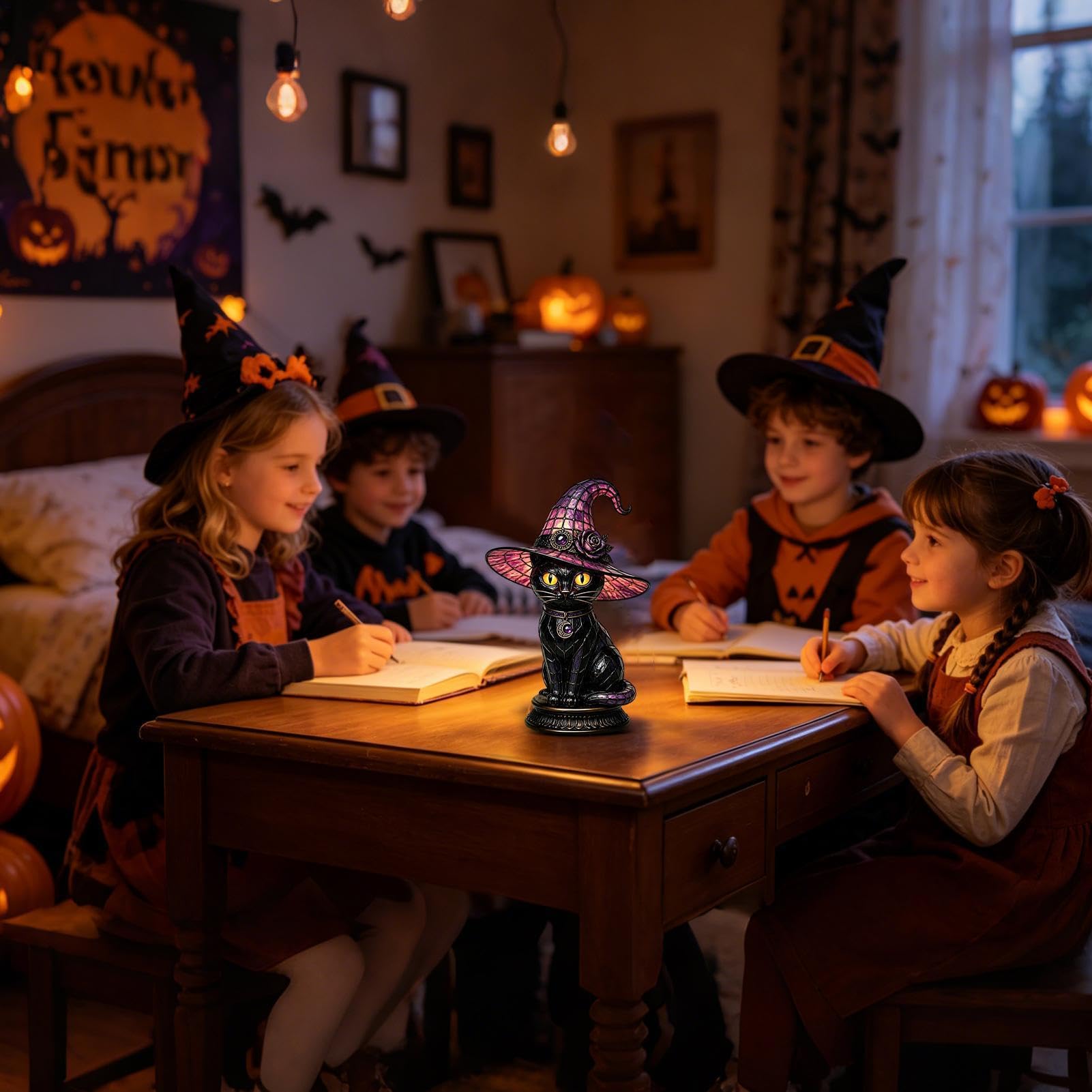 Lampada da tavolo Halloween spettrale decorative