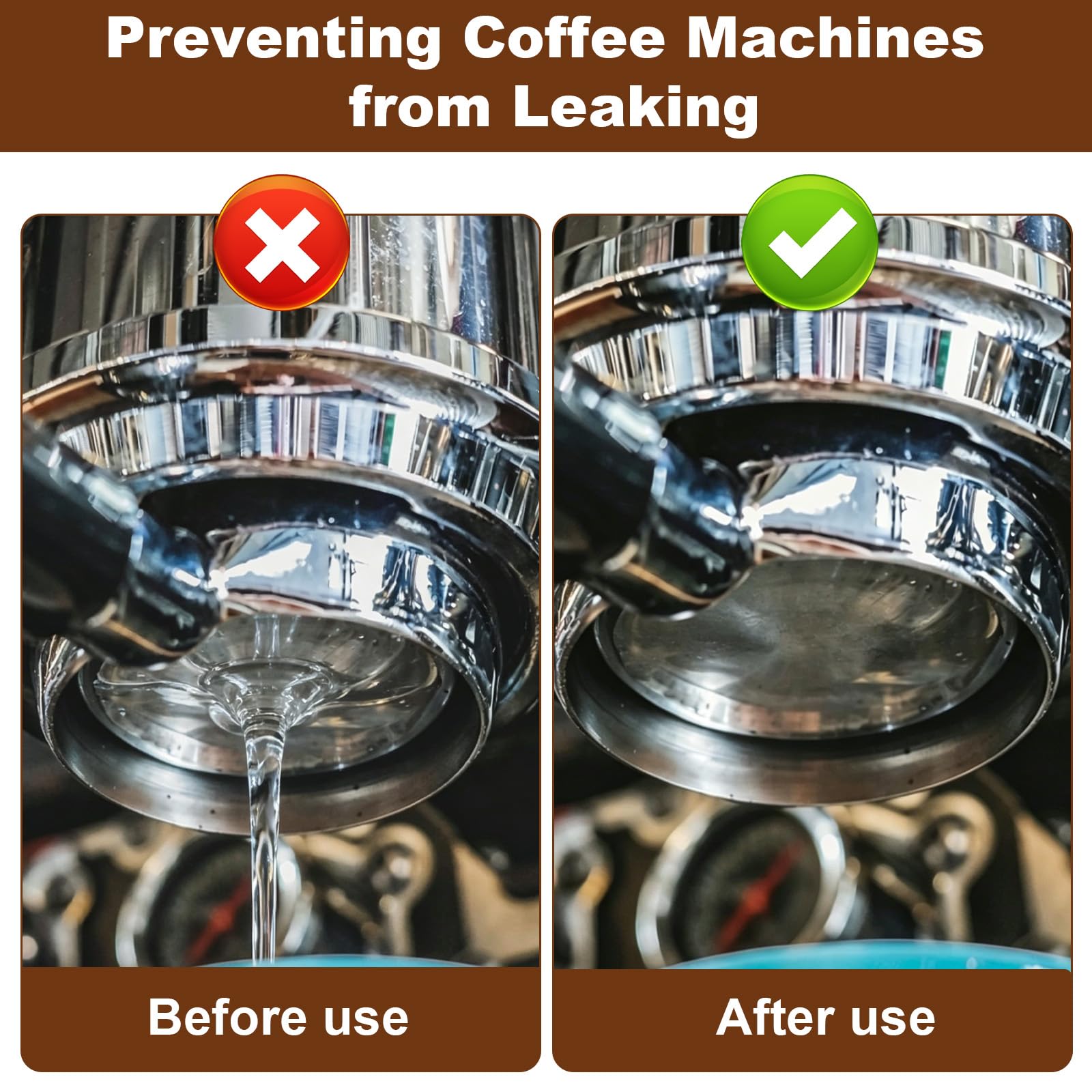 35 Stück Dichtung O-Ringe Set für Philips Saeco Kaffeevollautomat, Philips Kaffeemaschine Ersatzteile mit Reinigungsbürsten für Supportventil Dampfventil Auslaufventil