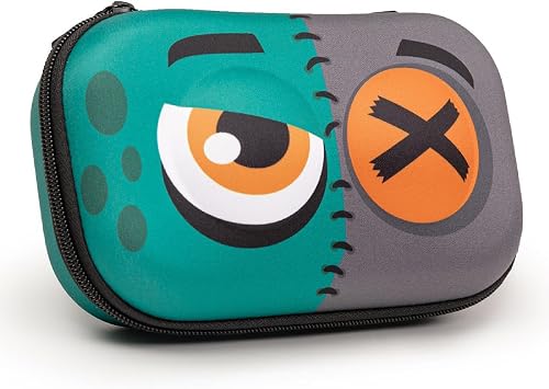 ZIPIT Zombie Pencil Box for Boys, Large Capacity Fun Pencil Case for School, Stationery Organizer Box