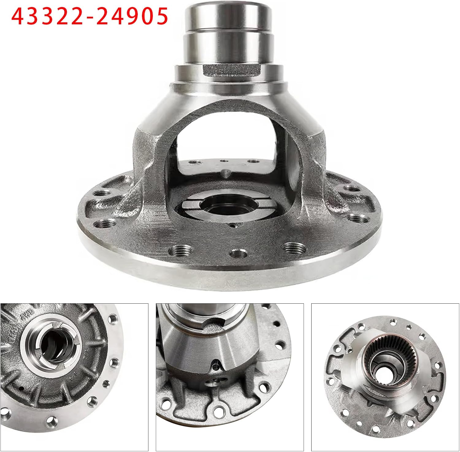 Areyourshop 43322-24905 Differential Cover Housing For Hyundai For Kia