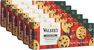 Walker's Shortbread Gluten Free Chocolate Chip Cookies, All-Butter Short...