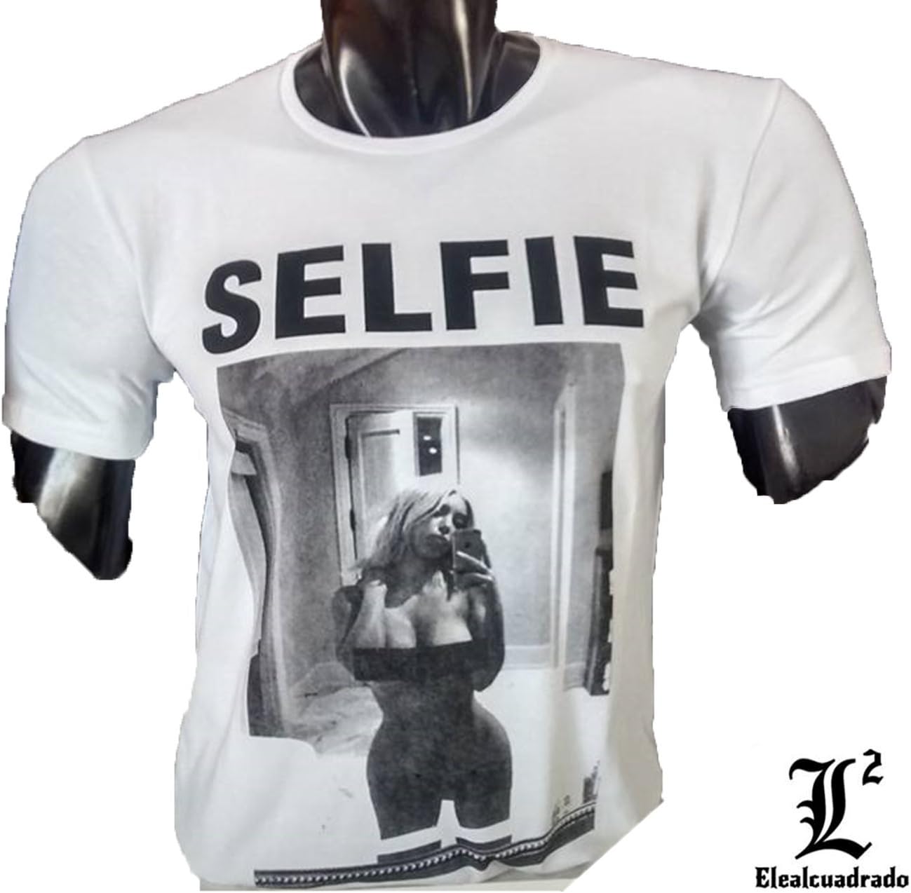 Elealcuadrado Kim Kardashian Mens Fashion T Shirt