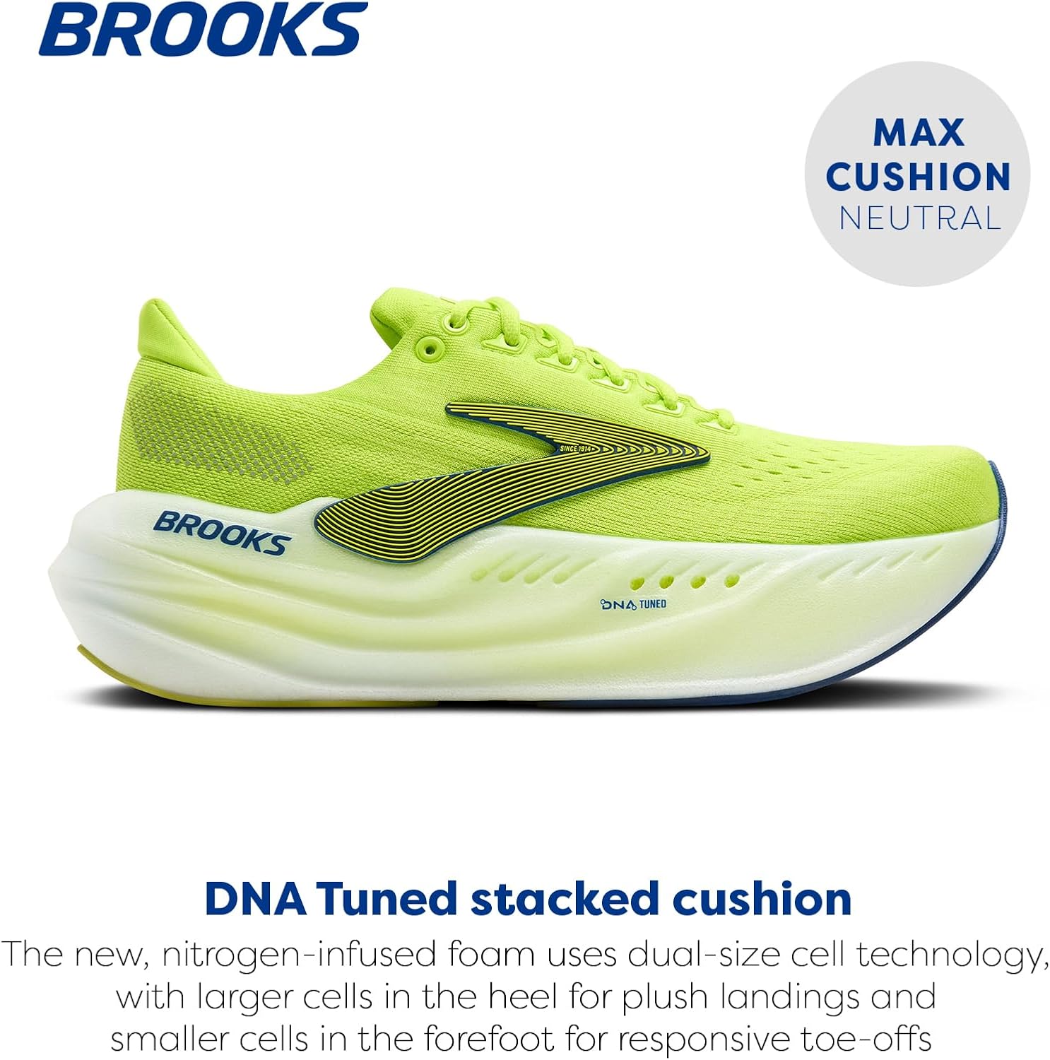 Brooks Men’s Glycerin Max Neutral Running & Walking Shoe