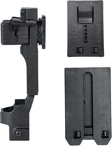 Miniatura 9 de Soporte de bastón de liberación rápida con cinturón de servicioMOLLE Clip de chaleco giratorio de policía funda de bastón de 16"-21"-26" Portador