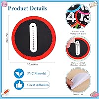 Vista 3 de WhatSign Lugares de alineación para el suelo del aula, 36 unidades de números de suelo para el aula, calcomanías de números para el regreso a