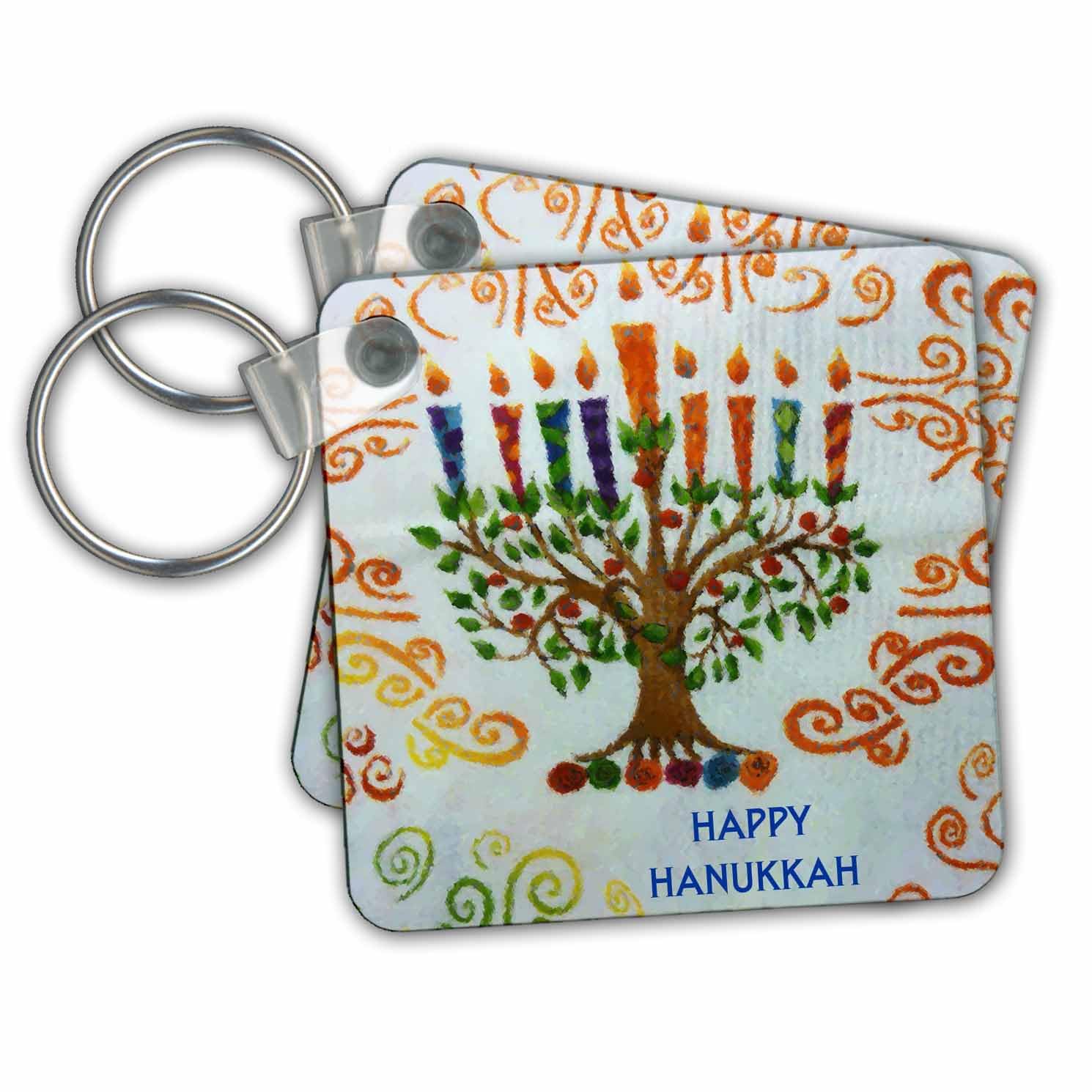 Key Chains Hanukkah Menorah (kc-32033-1)