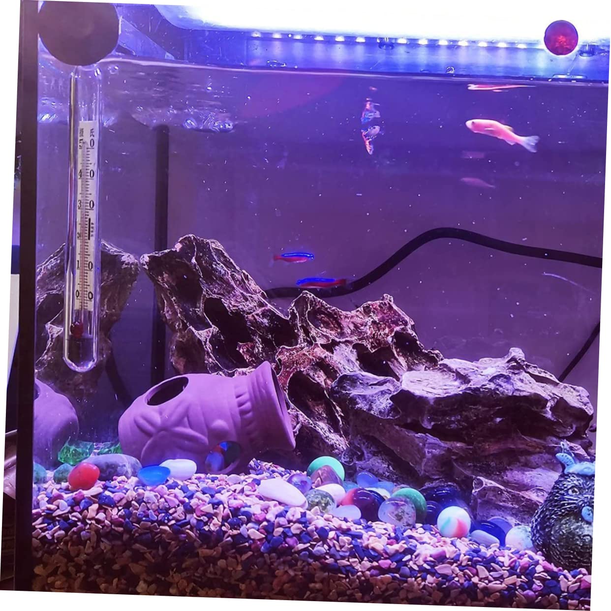 UPKOCH 6 Stück Aquarium Dekoration Teiliges Terrakotta Versteck Fischtank Versteckhöhlen Laichkasten Garnelen Versteck Höhle für Zucht und