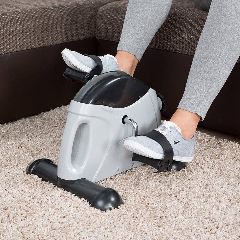 Pedaliera Portatile per Fitness delle Gambe, Allenamento Cardio e Riabilitazione - Cyclette elettrica per Uso Domestico