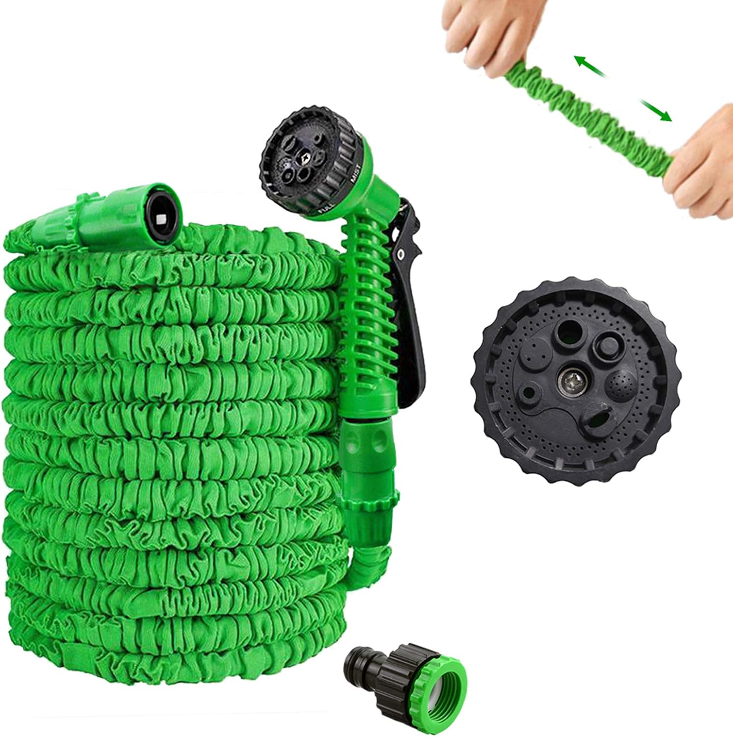 Zellypower Expandable Garden Hose 100ft,Garden Hose Pipe,Flexible