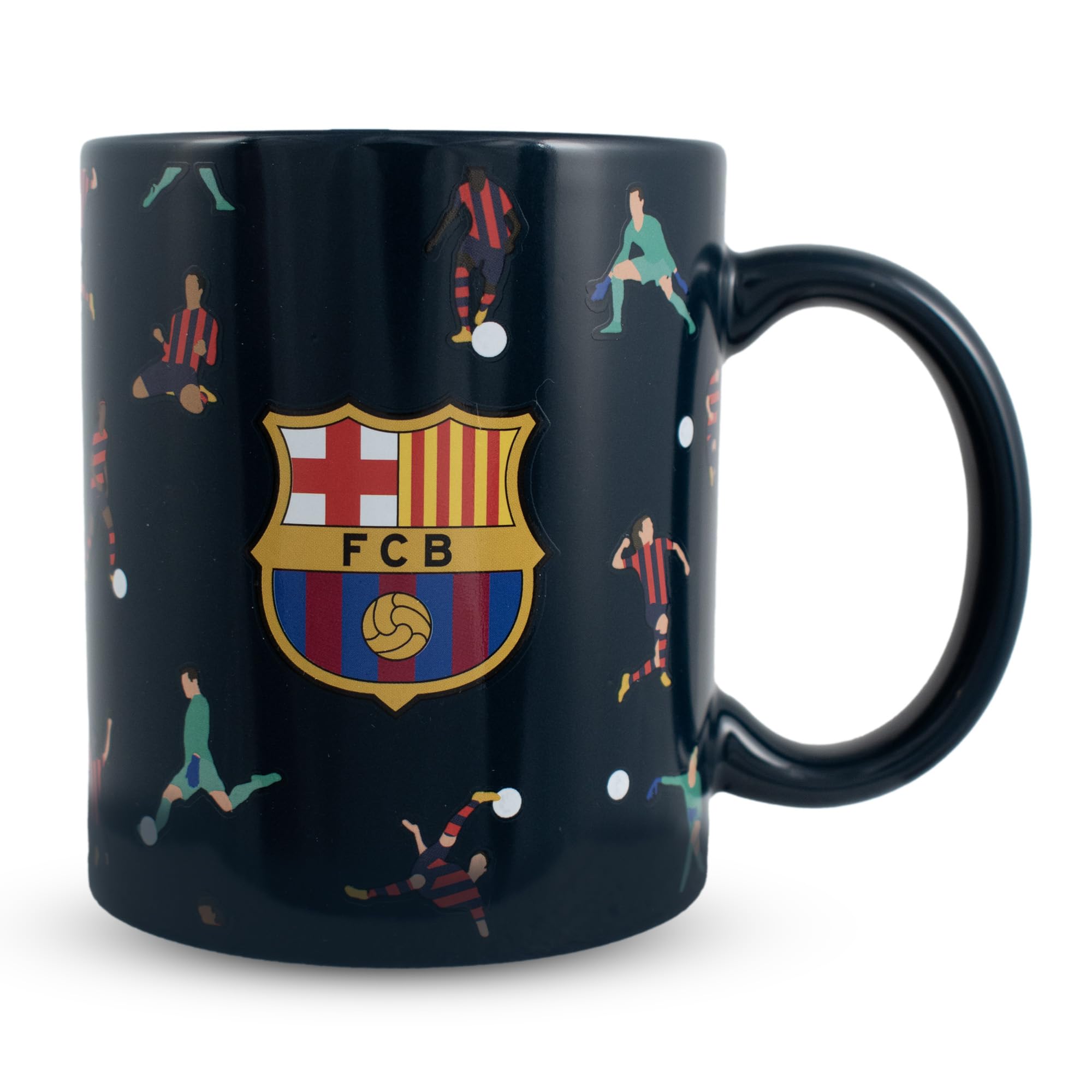 Hy-Pro Barcelona Ceramic Mug with Player Motif