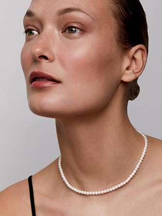 4mm Pearl Beaded Choker