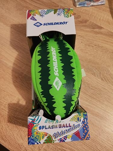 Ballon Splash Pastèque Schildkröt – Gonflable, Antidérapant, Pour La Plage Ou Le Jardin, Entraîne La Coordination, Env.135g