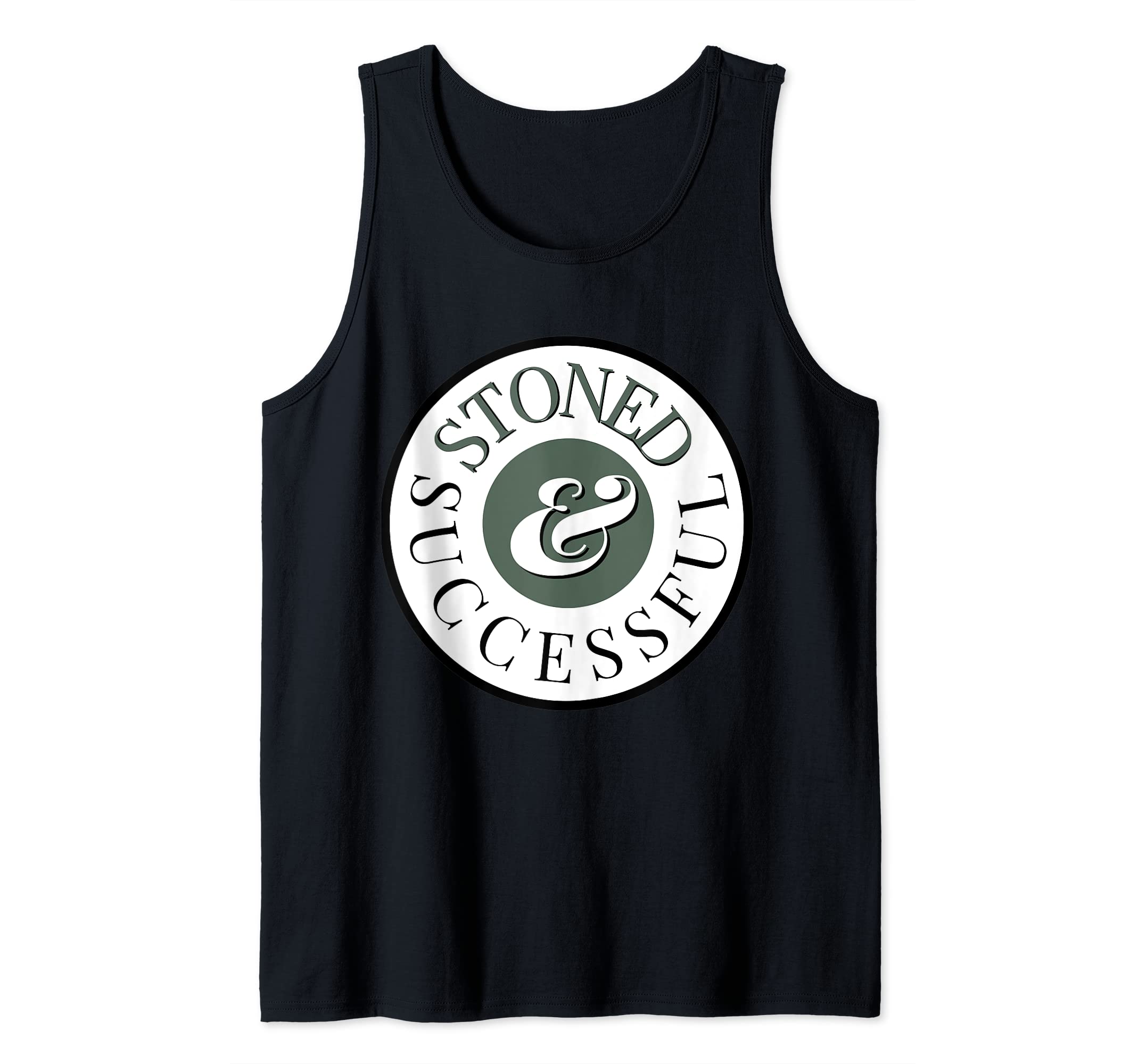 Budtenders, Dispensary and Cannabis Community CoStoned And Successful For Smart Motivational Weed Lovers Tank Top