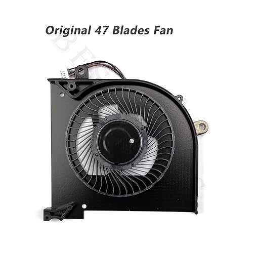 Miniatura 7 de BestParts Nuevo reemplazo original del ventilador de refrigeración de CPU+GPU para MSI GS65 Stealth Thin, PN MS-16Q2 MS-16Q3, 16Q2-CPU 16Q2-G-CCW