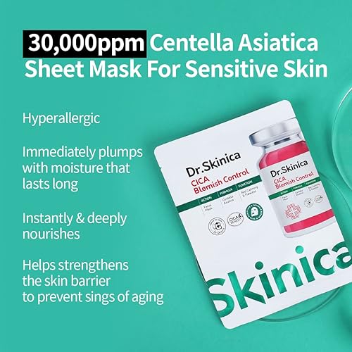 Miniatura 2 de Jaminkyung Paquete de máscara de terapia de manchas Centella de 088 onzas 088oz x 5 unidades Centella asiática suave reafirmante protección de la