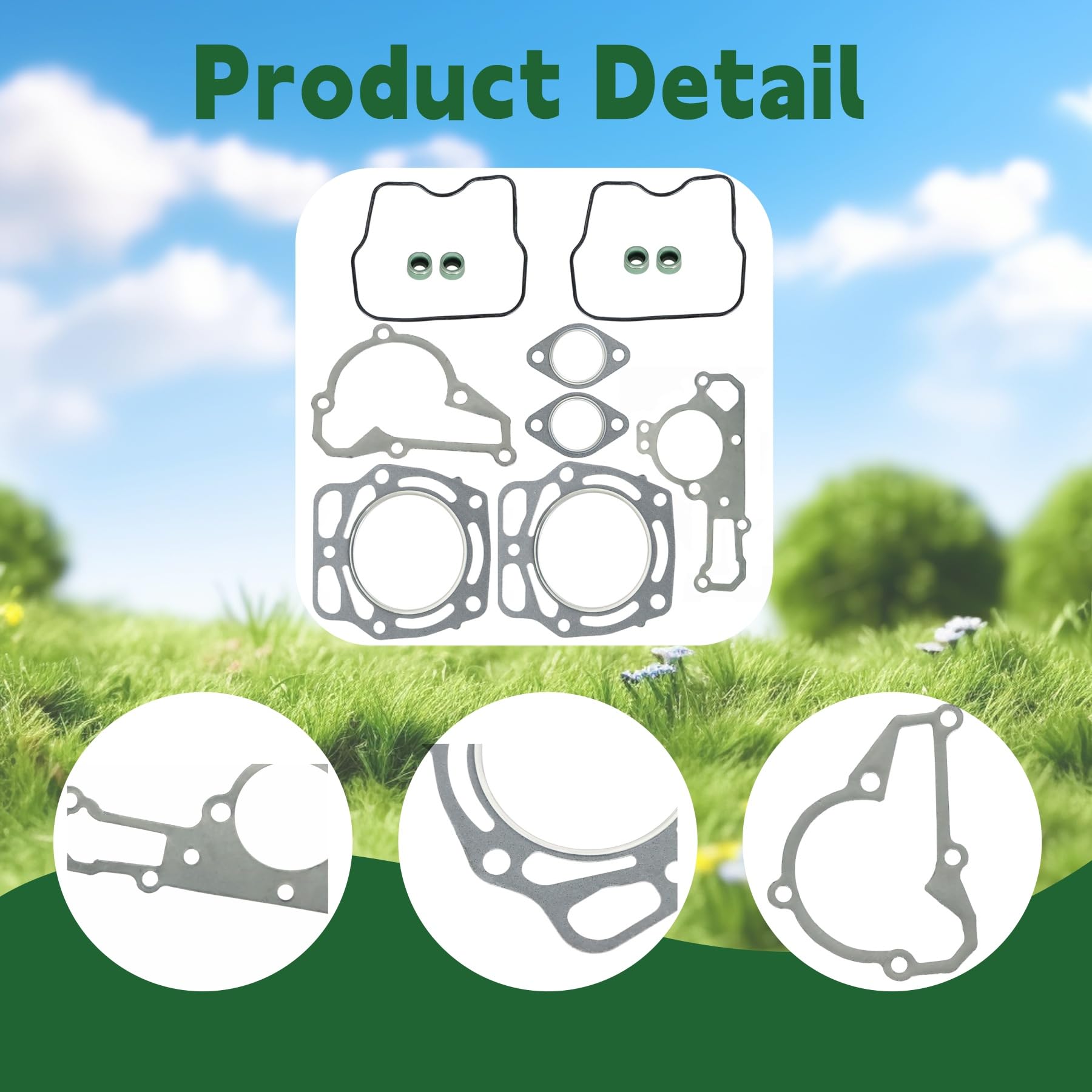 Amazon.com: ALL-CARB Top End Head Bottom Gasket Kit Replacement