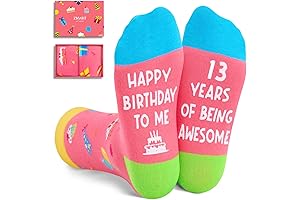 13th Birthday Gift Ideas: Socks for 13-Year-Old Teenagers