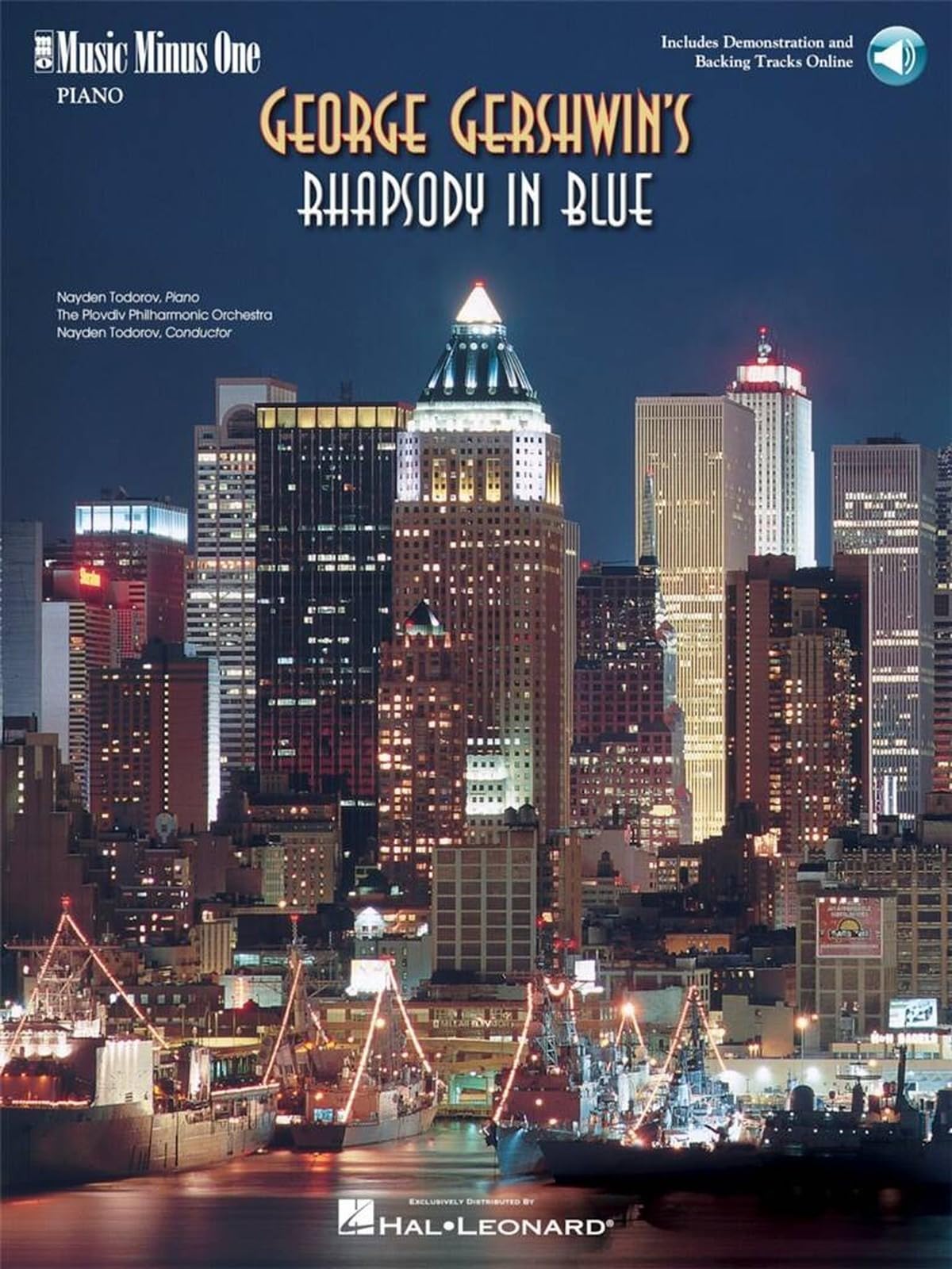 Gershwin - Rhapsody in Blue George Gershwin Book and Audio Online Piano Music Mi
